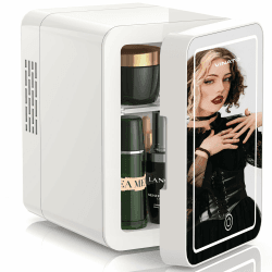 Mini Kosmetik Kühlschrank - 4L Mini-Kühlschrank mit LED Spiegel 😍