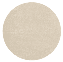 🌟 Super Angebot! Teppich Relax Weicher Felloptik Beige 120 cm Rund 🌟