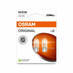 🔥 Angebot: Osram ORIGINAL LINE 12V, W5W, Lampen mit Glasquetschsockeln