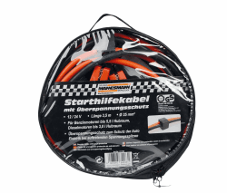 🔋🚗 Brüder Mannesmann Starthilfekabel, 25 mm, in Rundtasche | M01788 - Angebot des Tages!