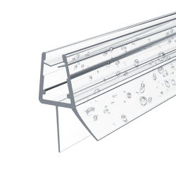 🚿 EMKE Ersatzdichtung Wasserabweiser Duschdichtung Schwallschutz Duschkabine Bad 4-6mm Glas 600mm 🚪