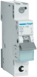 🔌🔧 Leitungsschutzschalter 1 polig 6kA B-Charakteristik 6A QuickConnect 1 Modul