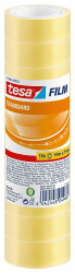 tesafilm Standard - Transparentes Multifunktions-Klebeband 🌟 - 10 m x 15 mm - 10er Pack