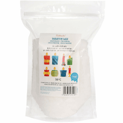 Materialix Paraffinwachs für Kerzen 🕯️ - Verschiedene Größen - Kerzenwachs, Wachsgranulat pastillen, Kerzenwachs zum gießen (1kg), Unparfümiert