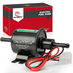 🚗🔧 CarBole Universal Elektrisch Kraftstoffpumpe 12V,Benzinpumpe 2,5-4 PSI,Dieselpumpe
