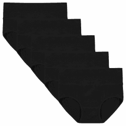 🌟 INNERSY Unterhosen Damen Baumwolle Stretch Slips Hohe Taille 5er Pack 🌟