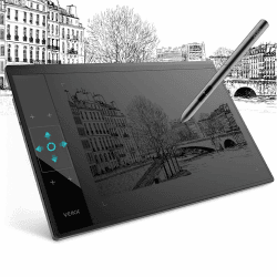 VEIKK A30 Grafiktablett 10x6 Zoll mit Touchpad und Batterielosem Stift 🎨