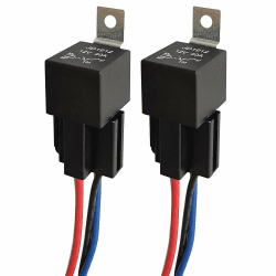 🚗🔧 Gebildet 12 V 40 A Auto Relais mit 12 AWG Kabelbaum 🚦🔌