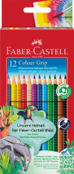 🌈 Faber-Castell 112412 Colour Grip Buntstifte für Kinder, 12er-Set 🎨