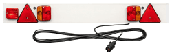 🚗 PKW Anhänger Lichtleiste 7-polig Stecker 116x14cm 12 Volt 🌟
