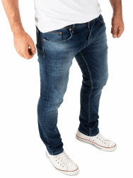 WOTEGA Herren Jeans Slim-Fit Justin 31W / 30L Dunkelblau 🌟