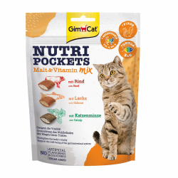 🐱🌟 Angebot: GimCat Nutri Pockets Malt & Vitamin Mix
