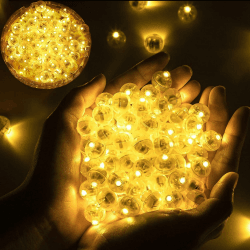 🎈 50 Stück LED Ballons Lichter, Mini LED Licht Leuchtkugeln 🎉