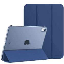 MoKo iPad Hülle 📱💼 11./10,9 Zoll 2025/2022 Marineblau - Schlanke Stand Schutzhülle