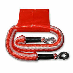 🚗 Abschleppseil-Angebot: Stretch bis 3000 kg, Haken, Rot, Polyethylen!