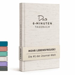 6-Minuten Tagebuch für Erwachsene 2025 📓🌟 - Achtsamkeitstagebuch, Wissenschaftlich Fundiertes Journal Buch
