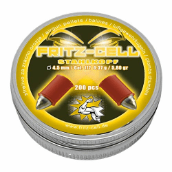 🔫🎯 200 Stahlkopf 4,5mm Diabolos Fritz-Cell Spitzkopf Luftgewehr Luftpistole Angebote! 🔥