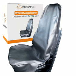 🚗 Preiswert&Gut Schonbezug Kunstleder Universalschnitt für M-L Sitze 🛡️