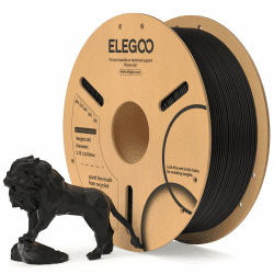 🌟 Angebot: ELEGOO PLA Filament 1.75mm Schwarz 1KG für 3D-Drucker 🌟