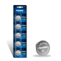 🔋 5er-Packung CR2450 Lithium Knopfzellen 3V - Sonderangebot!