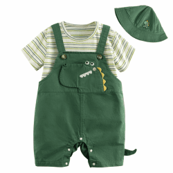 👶👕🧢 Volunboy 3tlg Babykleidung Set - Sommer Outfit für Babys