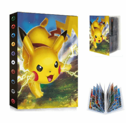 🌟 Sammelalbum für Pokemon | Sammelkarten Album 4 Taschen 30 Seiten 240 Karten