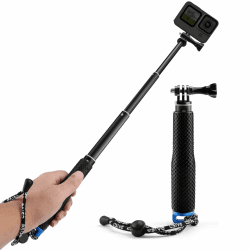 📸 Selfie Stick für GoPro: 49CM Teleskop-Selfie Stick für GoPro Hero 12 11 10 9 8