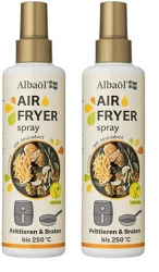 Albaöl Air Fryer Spray 190ml (1 x 190ml Flasche) (Packung mit 2) 🍳🔥
