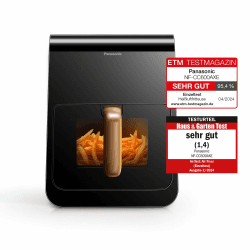 🔥 Mega-Deal! Panasonic NF-CC600AXE Air Fryer mit Sichtfenster - 50% Rabatt! 🎉
