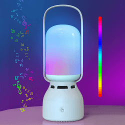 AUYLE Tragbare Bluetooth Lautsprecher mit Nachtlicht 🌟🔊