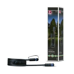 🌟 Super Deal 🌟 Paulmann Beleuchtungssystem Plug&Shine Verbindungskabel 200 cm 93926 Schwarz 24 V