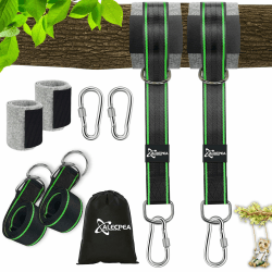 ALECPEA 900KG Schaukel Befestigung, Hängematte Befestigung All Inclusive 2er 150 cm*5cm