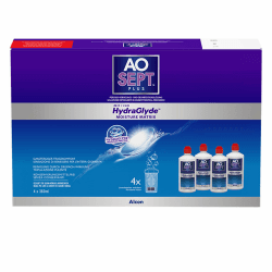 🌟 Mega-Deal: Aosept Plus mit Hydraglyde Pflegemittel, Systempack 4 x 360 ml 🌟