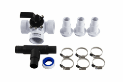 🌊🔧 Steinbach Bypass-Set mit 3-Wege-Ventil, Anschluss Ø 32/38 mm, 060045 - Sonderangebot!