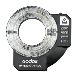 📸🔥 GODOX Witstro AR400 (2020 Modell) - Professioneller 400Ws Ringblitz mit LED-Lichtern