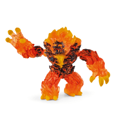 schleich ELDRADOR CREATURES Lavadämon 70145 | Monster Spielfigur mit beweglichem Kiefer und Armen