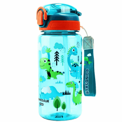 🌟Trinkflasche Kinder 600ml - Robust, Auslaufsicher & BPA-frei! 🚸