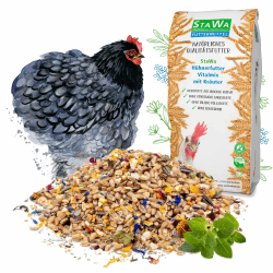 🌿🐔 STAWA Hühnerfutter Vitalmix mit Kräuter - Bestes Geflügelkörnerfutter 25 kg 🌿🐔