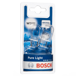 🔥🚗 Bosch W21W Lampe Pure Light 12V 21W W3x16d (2 Stück) - Nur 5.13€!