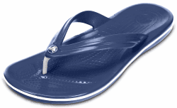 Crocs Unisex Crocband Flip Zehentrenner 38/39 EU Navy 🩴🌊