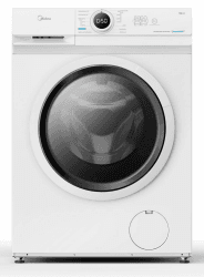 Midea MF10EW80B Waschmaschine 8kg 1400 U/Min EEK A Inverter Quattro Moto Dampffunktion Weiß