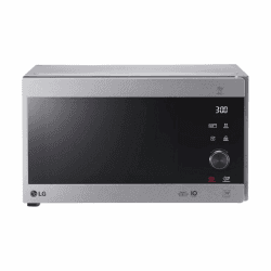 LG Electronics NeoChef MH 6565 CPS Mikrowelle 🌟 1000 W 🚀 Quarzgrill 🍳 25 l 🥇 Edelstahl+Silber
