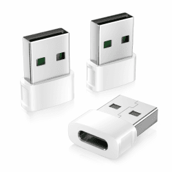 📱 Basesailor iPhone 16 16e 15 Ladegerät Adapter, USB auf USB C Adapter 3er Pack