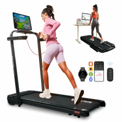 Mobvoi Home Laufband SE 3-in-1-Klapplaufband 🏃‍♂️💻🏃‍♀️ 2,5 PS - Kompakt und tragbar