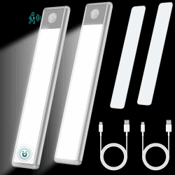 AXHSATRE Unterbauleuchte Küche LED Schrankbeleuchtung Led Bewegungssensor - 2 Stück 20cm LED Leiste 🌟