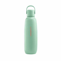 SodaStream 0,9L Fizz&go COOL Metallflasche Mint 🥤 | Spülmaschinengeeignet | Kompatibel mit Duo, E-Duo, Terra UVM.