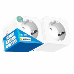 Meross WLAN Steckdose mit Strommessung, 16A Smart Steckdose ⚡