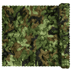 Tarnnetz Camouflage Netz Woodland Armee Tarnung Net für Deko Waldlandschaft Jagd Sichtschutz Outdoor Camping Garten Größen 🌲🔍