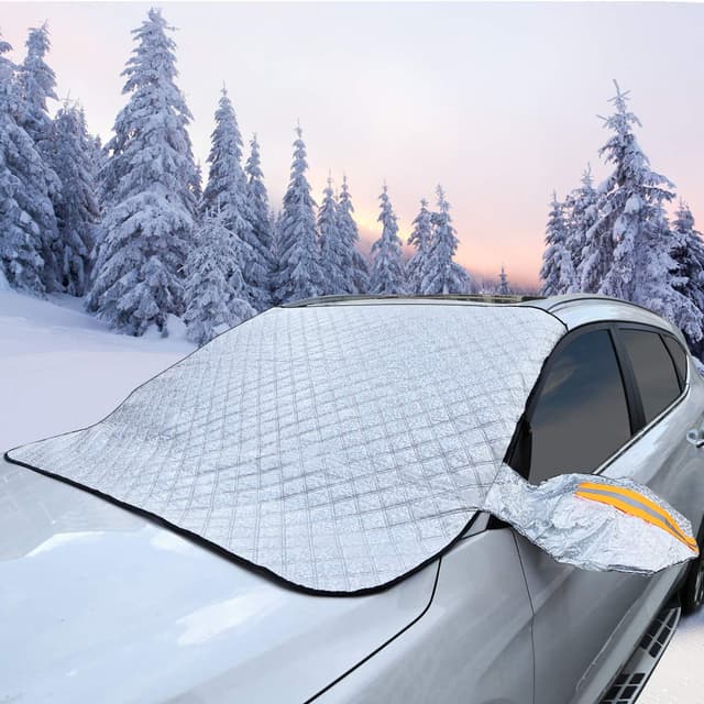 NDDI POWER Frontscheibenabdeckung mit magnetischer Absorption Aluminiumfolie ❄️🚗
