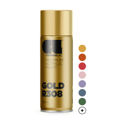 COSMOS LAC Goldene Sprühfarbe 🎨🌟 - Gold Sprühdose in vielen RAL Farbtönen